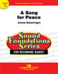 A Song for Peace Concert Band sheet music cover